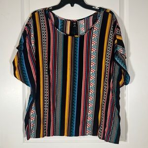 🎨 SHEIN Curve Batwing Sleeve Top🎨